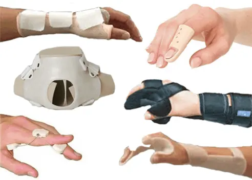 • Férula de Stack o Mallet Finger  • Férula digital)  • Férula dinámica para dedo con resorte  • Férula dinámica para dedo con elástico  • Férula de Windel  • Férula activa para flexión de dedos  • Férula activa para extensión de dedos  • Inmovilizador de muñeca (Izquierda/ Derecha)